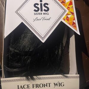 Lace Front Black Wig